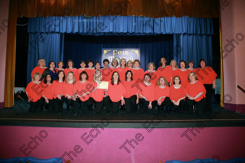 Feis04022018Sun99 
 99
 Second place for Java Ladies Chorus
 Class: 79: The Holy Trinity Perpetual Cup Chamber Choirs; Two Contrasting Songs Feis Maiti 92nd Festival held in Fr. Mathew Hall. EEjob 04/02/2018 Picture: Gerard Bonus.