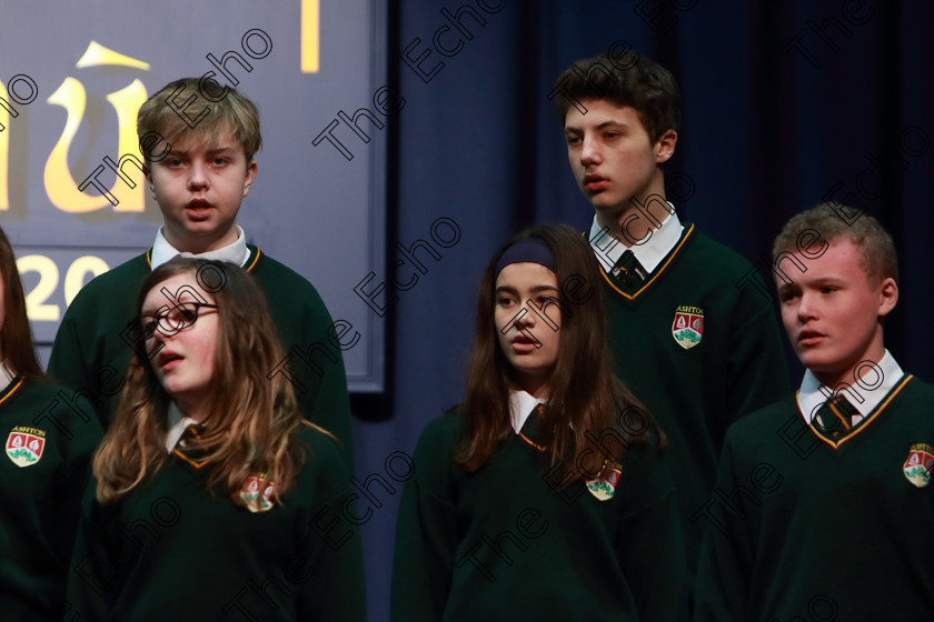 Feis12042018Thu47 
 46~48
Ashton School Choir singing All Things Bright and Beautiful.
 Singing Class: 83: The Loreto Perpetual Cup Secondary School Unison Choirs Feis Maiti 92nd Festival held in Fr. Mathew Hall. EEjob 12/04/2018 Picture: Gerard Bonus