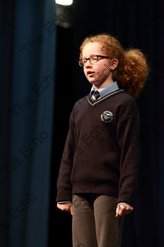 Feis19032019Tue16 
 16
Olivia Deasy performing.

Class: 364: Solo Verse Speaking Girls 11 Years and Under Section 2 Either: Cat Mary Britton Miller or: The Dark James Carter.

Feis Maiti 93rd Festival held in Fr. Mathew Hall. EEjob 19/03/2019. Picture: Gerard Bonus.