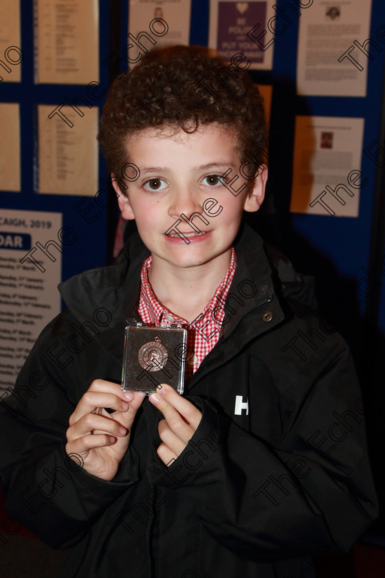 Feis03042019Wed54 
 54
Bronze Medallist Ben OLeary from Glanmire.

Rinn: 517: Corn Helen Bharslabhairt 7 Bliana DAois N Faoina Roinn 2

Feis Maiti 93rd Festival held in Fr. Mathew Hall. EEjob 03/04/2019. Picture: Gerard Bonus