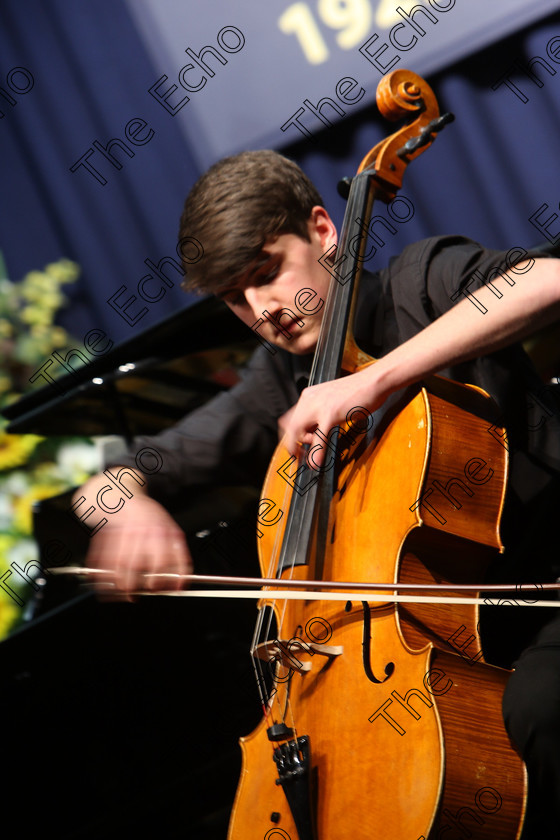 Feis05022018Mon27 
 27
Callum Owens from Douglas giving a 3rd place performance of Shostakovich Cello Concerto.
 Instrumental Music Class: 246: Violoncello Concerto One Movement from a Concerto; Feis Maiti 92nd Festival held in Fr. Matthew Hall. EEjob 05/02/2018 Picture: Gerard Bonus.