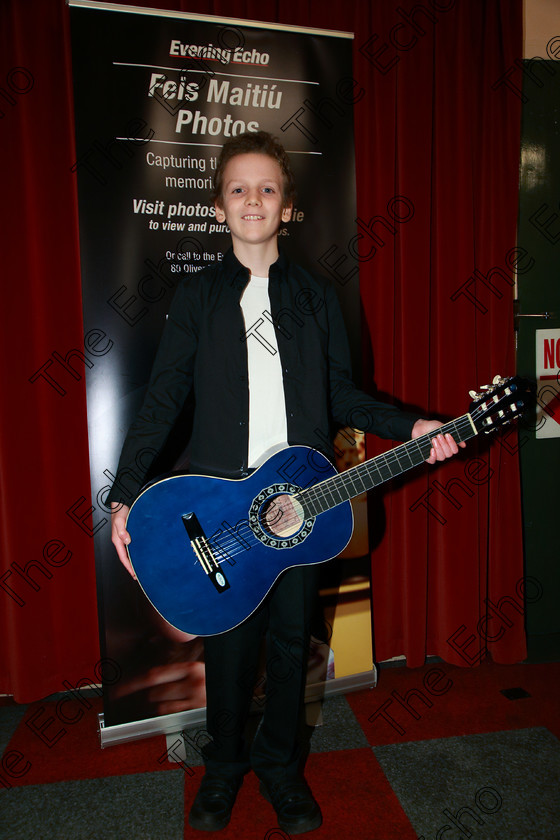 Feis01022018Thu13 
 13
Performer Ethan Horgan from Beaumont.
 Instrumental Music Class: 277: The Cormac and Maura Daly Perpetual Cup
Classical Guitar 16 Years and Under Feis Maiti 92nd Festival held in Fr. Matthew Hall. EEjob 01/02/2018 Picture: Gerard Bonus.