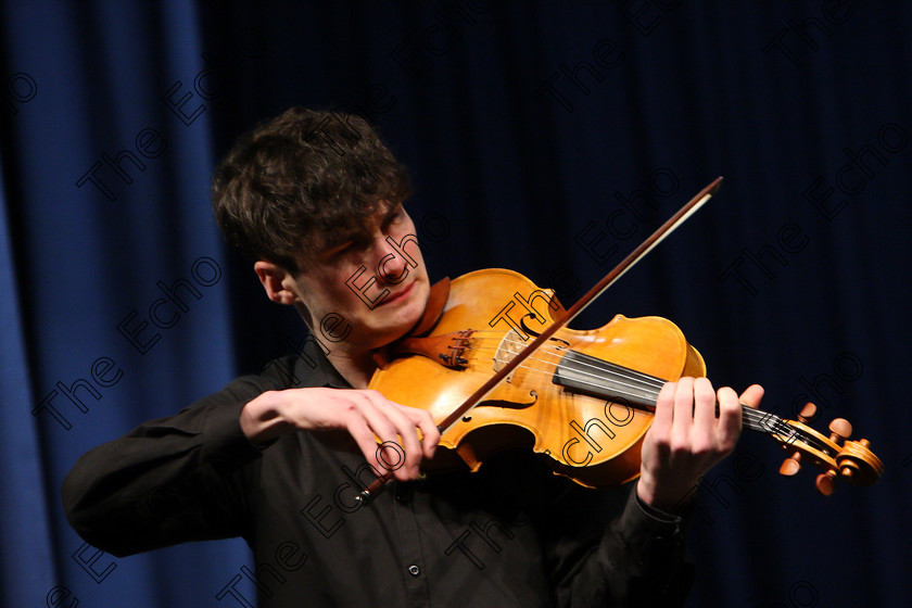 Feis09022018Fri66 
 66
Seamus Hickey giving a winning performance on the Viola to receive The Capuchin Order Perpetual Cup and Bursary Bursary Value 2,500. 
 Instrumental Music Class: 141: The Capuchin Order Perpetual Cup and Bursary Bursary Value 2,500 Sponsored by the Capuchin Order Advanced Recital Programme 18 Years and Over Feis Maiti 92nd Festival held in Fr. Mathew Hall. EEjob 09/02/2018 Picture: Gerard Bonus.