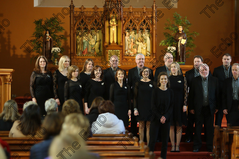 Feis04022018Sun66 
 63~70
Douglas Harmonia performing.
 Holy Trinity Capuchin Church Adult Choirs Class: 78: The Lynch Memorial Perpetual Cup Adult Vocal Choirs Two Contrasting Songs Feis Maiti 92nd Festival held in Fr. Matthew Hall. EEjob 02/02/2018 Picture: Gerard Bonus.