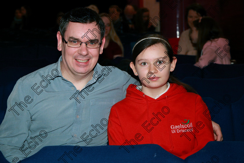 Feis20022018Tue27 
 27
Performer Helen Healy from Glanmire with her dad John.
 Speech and Drama Class: 364: Girls 11 Years and Under Section 1 Feis Maiti 92nd Festival held in Fr. Mathew Hall. EEjob 20/02/2018 Picture: Gerard Bonus.