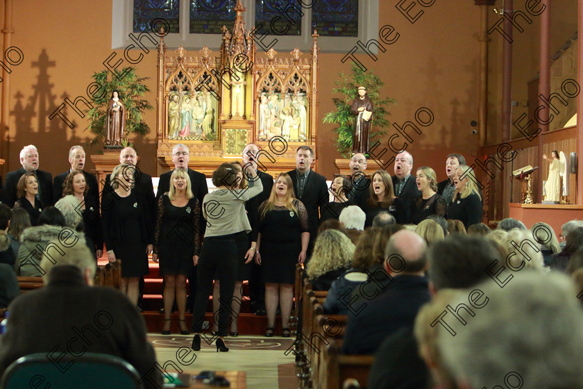 Feis0302109Sun69 
 67~71
Cantate singing It was A lover and His Lass Conducted by Elaine Kelly.

Class: 78: The Lynch Memorial Perpetual Cup Adult Vocal Choirs Two Contrasting Songs.

Feis Maiti 93rd Festival held in Fr. Matthew Hall. EEjob 03/02/2019. Picture: Gerard Bonus.