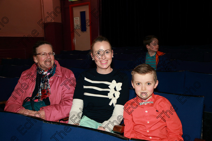 Feis11032018Sun73 
 73
Performer James Doherty from Knockraha with his mum Catherine and granny, Catherine Tarrant.

Speech and Drama Class: 382: Solo Verse Speaking Boys 7 Years and Under Section 2 Feis Maiti 92nd Festival held in Fr. Mathew Hall. EEjob 10/03/2018 Picture: Gerard Bonus.