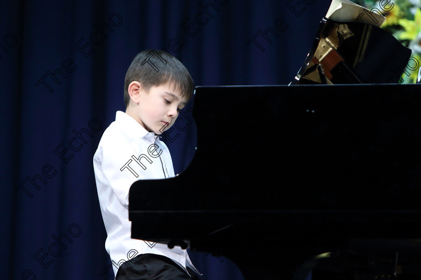 Feis01022019Fri15 
 15
Kevin Foster giving a Bronze Medal performance.

Class: 167: Piano Solo: 8Years and Under (a) Schumann  Wilder Reiter (Album for the Young, Op.68). (b) Contrasting piece of own choice not to exceed 2 minutes.
 Feis Maiti 93rd Festival held in Fr. Matthew Hall. EEjob 01/02/2019. Picture: Gerard Bonus