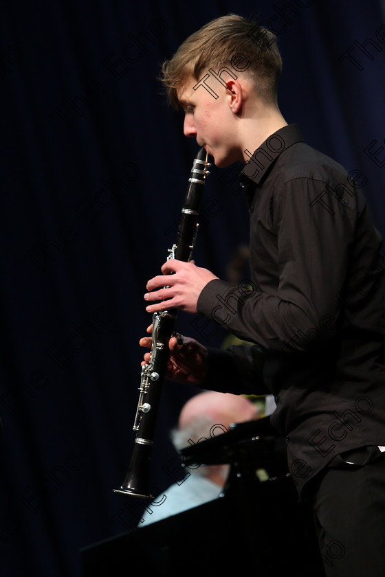 Feis09022018Fri33 
 33
James Gibson performing.
 Instrumental Music Class: 212: Woodwind Solo16 Years and Under Feis Maiti 92nd Festival held in Fr. Mathew Hall. EEjob 09/02/2018 Picture: Gerard Bonus.