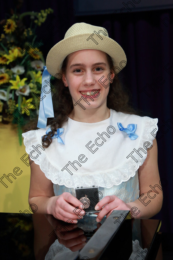 Feis05032019Tue16 
 16
Bronze Medallist Aoife Tuthill from Kilbrittain for singing Live Out Loud from The Little Princess.

Class: 113: The Edna McBirney Memorial Perpetual Award Solo Action Song 12 Years and Under Section 2 An action song of own choice.

Feis Maiti 93rd Festival held in Fr. Mathew Hall. EEjob 05/03/2019. Picture: Gerard Bonus