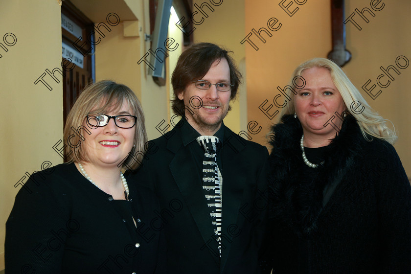 Feis04022018Sun06 
 6
Mary Cullen and Frances Hannigan Cor Lae Nua members with Conductor Nicholas McMurry 
 Holy Trinity Capuchin Church Adult Choirs Class: 76: The Wm. Egan Perpetual Cup Adult Sacred Choral Group or Choir Feis Maiti 92nd Festival held in Fr. Matthew Hall. EEjob 02/02/2018 Picture: Gerard Bonus.