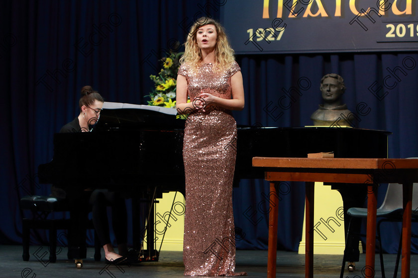 Feis03032019Sun48 
 48~49
Laura OKeeffe from Killarney singing Accompanied by Deirdre Crowley.

Class: 2: The Capuchin Order Perpetual Cup and Bursary Bursary Value 2,500 Sponsored by the Capuchin Order Advanced Recital Programme 18 Years and Over An Advanced Recital Programme.

Feis Maiti 93rd Festival held in Fr. Mathew Hall. EEjob 03/03/2019. Picture: Gerard Bonus