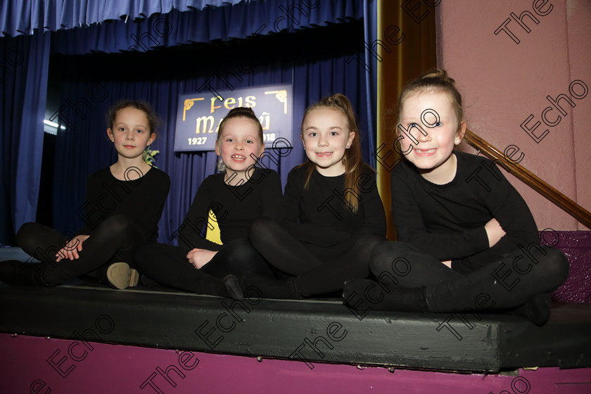 Feis20032018Tue64 
 64
Aoife Powell, Sophie Browne, Aimee Quinlan and Jessica Claire Ward 
 Speech and Drama Class: 469: The Thomas OConnell Memorial Perpetual Cup Group Mime 9 Years and Under Feis Maiti 92nd Festival held in Fr. Mathew Hall. EEjob 20/03/2018 Picture: Gerard Bonus.