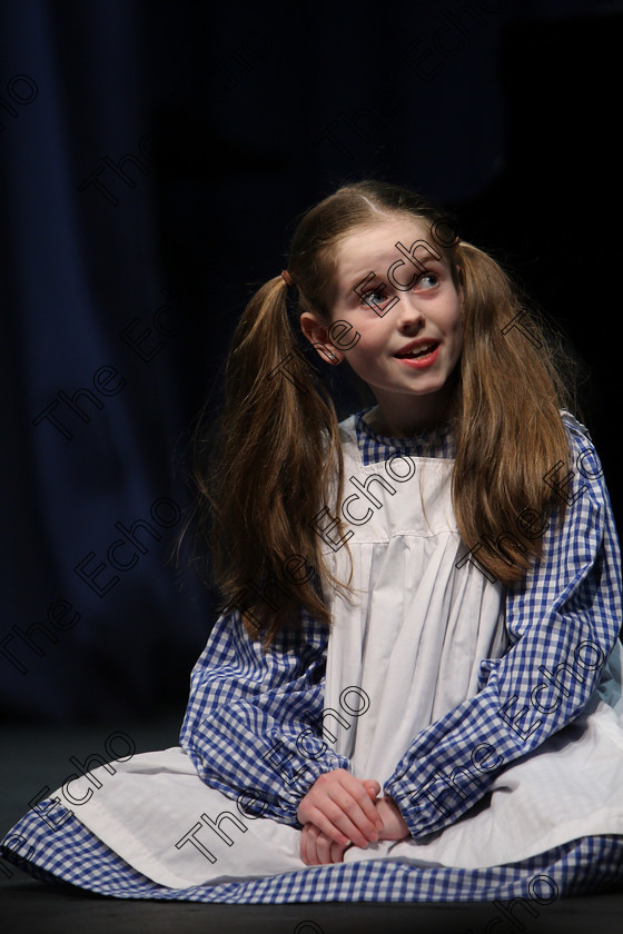 Feis27022018Tue11 
 11~13
Emma Kirby performing Maybe from Annie.
 Singing and School Choirs Class: 114: The Altrusa Club of Cork Perpetual Trophy Solo Action Song 10 Years and Under Section 1; Feis Maiti 92nd Festival held in Fr. Mathew Hall. EEjob 27/02/2018 Picture: Gerard Bonus.