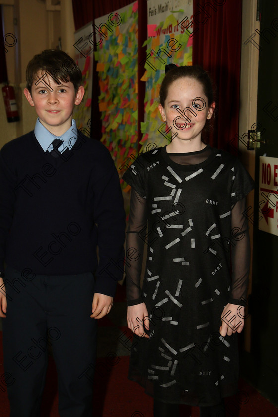 Feis14032018Wed36 
 36
Kate Riordan performed in Class 414 Duo Acting Poem under 12 years supported by her twin brother Sean Speech and Drama Feis Maiti 92nd Festival held in Fr. Mathew Hall. EEjob 14/03/2018 Picture: Gerard Bonus.