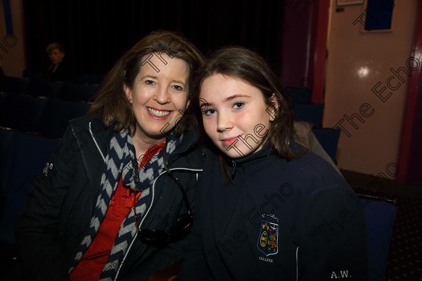 Feis04042019Thu13 
 13
Performer Aishling Walsh from Carrigaline with her Mum Bernadette.

Ceol agus Amhrnaocht Traidisinta

Feis Maiti 93rd Festival held in Fr. Mathew Hall. EEjob 04/04/2019. Picture: Gerard Bonus