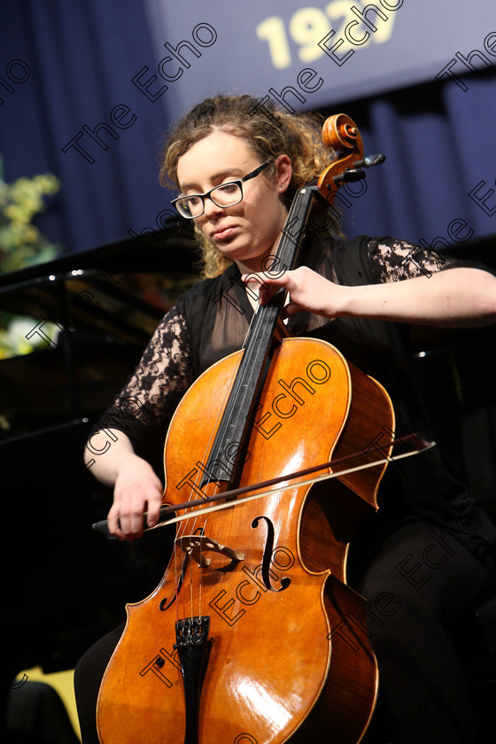 Feis05022018Mon25 
 25
Grace Coughlan from Fermoy giving a Gold winning performance.
 Instrumental Music Class: 246: Violoncello Concerto One Movement from a Concerto; Feis Maiti 92nd Festival held in Fr. Matthew Hall. EEjob 05/02/2018 Picture: Gerard Bonus.