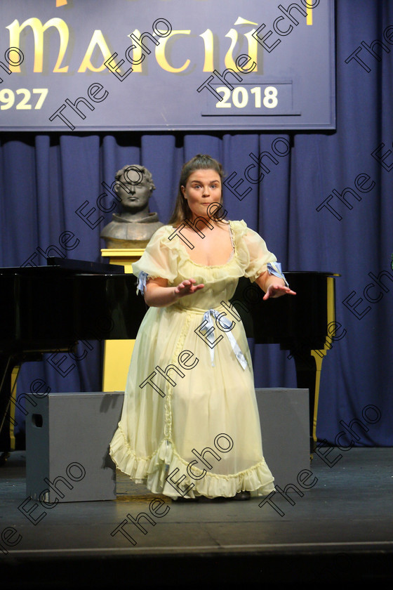 Feis26032018Mon75 
 75~76
Niamh Dorney from Courtbrack singing I could have Danced All Night from My Fair Lady
 Speech and Drama Class: 111: The Edna McBirney Memorial Perpetual Cup Solo Action Song 16 Years and Under Section 1 An action song of own choice Feis Maiti 92nd Festival held in Fr. Mathew Hall. EEjob 26/03/2018 Picture: Gerard Bonus