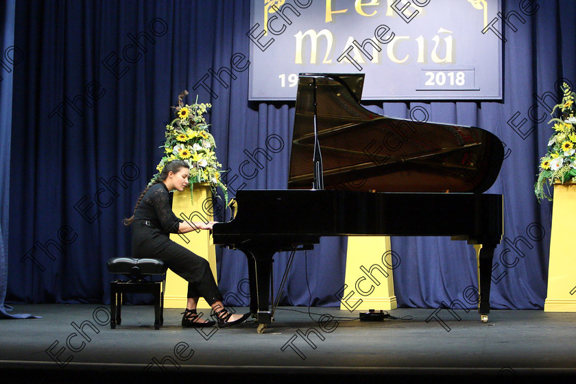 Feis03022018Sat20 
 20
Golden Performance; Cut Aina Hannisa from Model Farm Road giving Cup and Gold Medal performance.
 Instrumental Music: Class: 156: The Bernard Curtis Memorial Perpetual Cup Piano Sonata Feis Maiti 92nd Festival held in Fr. Matthew Hall. EEjob 02/02/2018 Picture: Gerard Bonus.