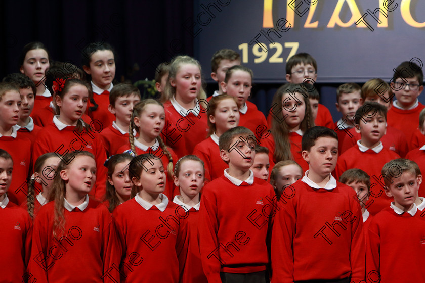 Feis28022019Thu56 
 55~56
Gaelscoil U Drisceoil Glanmire performing

Class: 543: Corn an Athair MacAmhlaoibh Bun-Scoileanna (DAon Ghuth)

Feis Maiti 93rd Festival held in Fr. Mathew Hall. EEjob 28/02/2019. Picture: Gerard Bonus