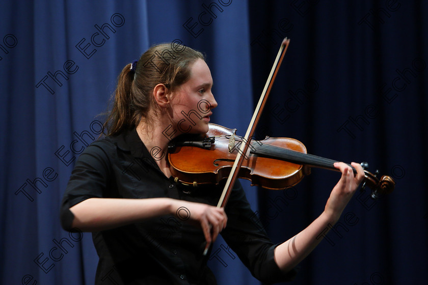 Feis31012018Wed36 
 36
Risn Hynes from Blackrock performing Kabalevsky 1st movement.
 Instrumental Music; Class: 236 The Shanahan & Co. Perpetual Cup: Advance Violin, one movement from a Concerto; Feis Maiti 92nd Festival held in Fr. Matthew Hall. EEjob 31/01/2018. Picture: Gerard Bonus.