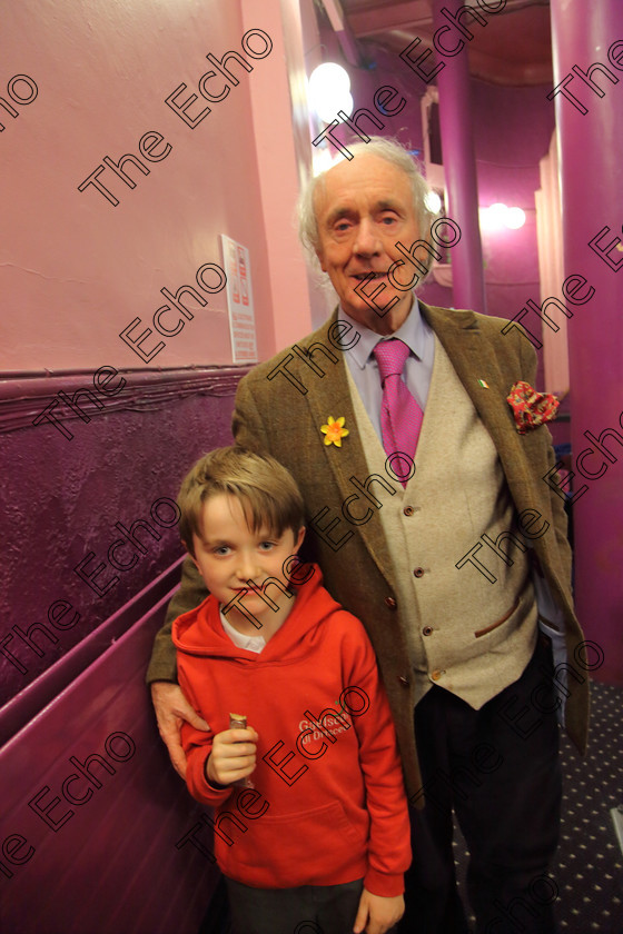 Feis03042019Wed44 
 44
Performer Emmett Buckley from Glanmire with his Granddad John Buckley from City Centre.

Rinn: 517: Corn Helen Bharslabhairt 7 Bliana DAois N Faoina Roinn 2

Feis Maiti 93rd Festival held in Fr. Mathew Hall. EEjob 03/04/2019. Picture: Gerard Bonus