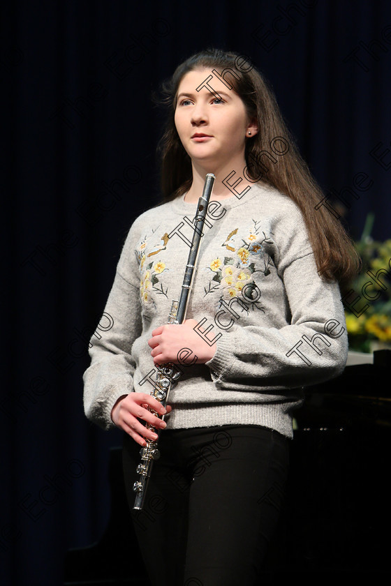 Feis09022018Fri47 
 47
Louise Clarke introducing her recital.
 Instrumental Music Class: 212: Woodwind Solo16 Years and Under Feis Maiti 92nd Festival held in Fr. Mathew Hall. EEjob 09/02/2018 Picture: Gerard Bonus.