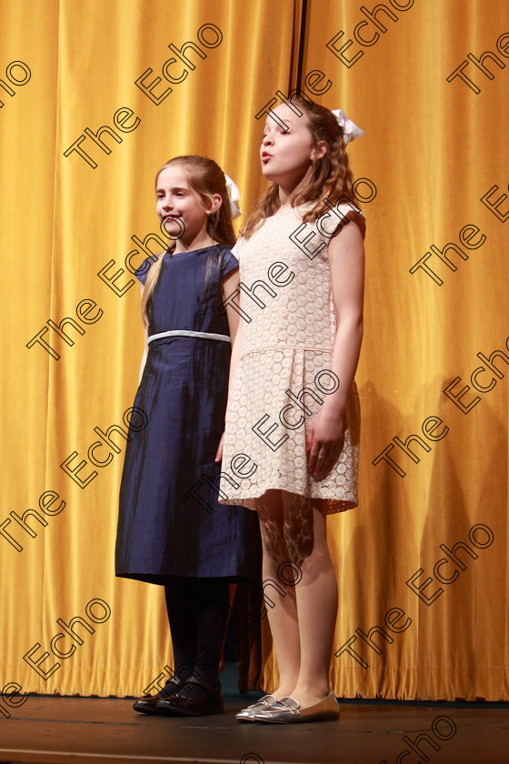 Feis22032019Fri33 
 33~34
ine Leahy and Cliona Murphy from Ovens performing The Little Princess.

Class: 311: Dramatic Duo12 Years and Under Section 2 A Dramatic Scene not exceeding 8minutes.

Feis Maiti 93rd Festival held in Fr. Mathew Hall. EEjob 22/03/2019. Picture: Gerard Bonus.