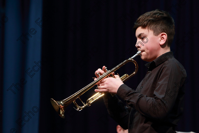 Feis13022019Wed30 
 30
Senan Ryan playing Concerto 1st Movement by Handel on Trumpet.

Class 203: The Billy McCarthy Memorial Perpetual Cup16 Years and Under Programme not to exceed 10 minutes.

Feis Maiti 93rd Festival held in Fr. Mathew Hall. EEjob 13/02/2019. Picture: Gerard Bonus