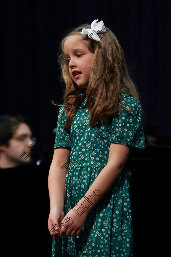 Feis01032019Fri42 
 42
Justine Canty singing The Round Shouldered Man from The Secret Garden.

Class: 114: The Henry OCallaghan Memorial Perpetual Cup Solo Action Song 10 Years and Under Section 2 An action song of own choice.

Feis Maiti 93rd Festival held in Fr. Mathew Hall. EEjob 01/03/2019. Picture: Gerard Bonus