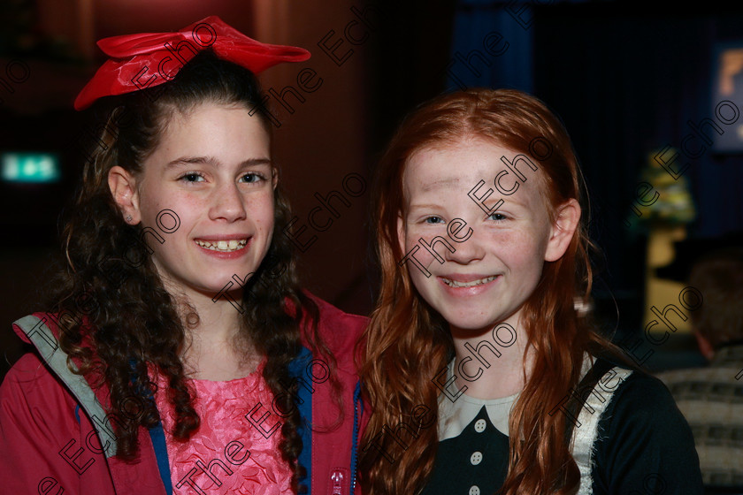 Feis05032018Mon39 
 39
Performers Aoife Tuthill and Ciara Callaghan from Kilworth.
 Singing and School Choirs Class: 113: The Edna McBirney Memorial Perpetual Award Solo Action Song 12 Years and Under Section 1 Feis Maiti 92nd Festival held in Fr. Mathew Hall. EEjob 05/03/2018 Picture: Gerard Bonus.