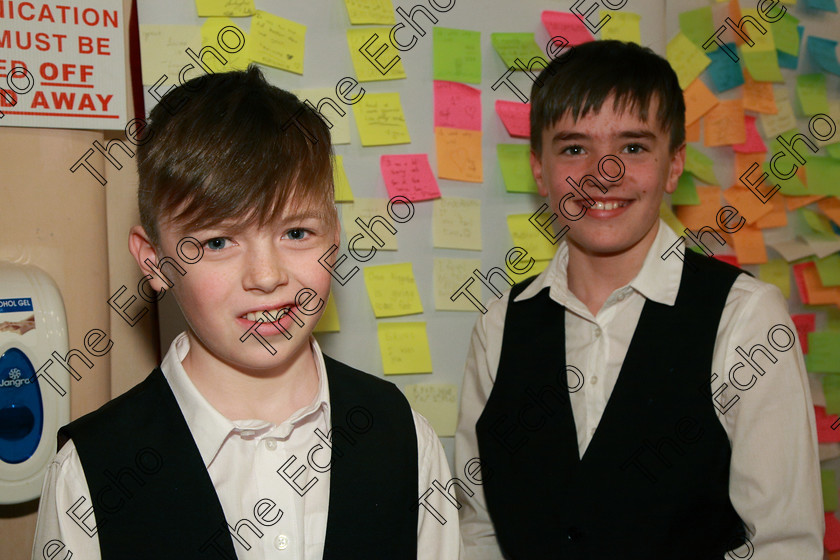 Feis12032018Mon54 
 54
Harrison Grant and Harry Wisted performed The King if The Castle.
 Speech and Drama Class: 311: Dramatic Duo 12 Years and Under Section 1 Solo Feis Maiti 92nd Festival held in Fr. Mathew Hall. EEjob 12/03/2018 Picture: Gerard Bonus