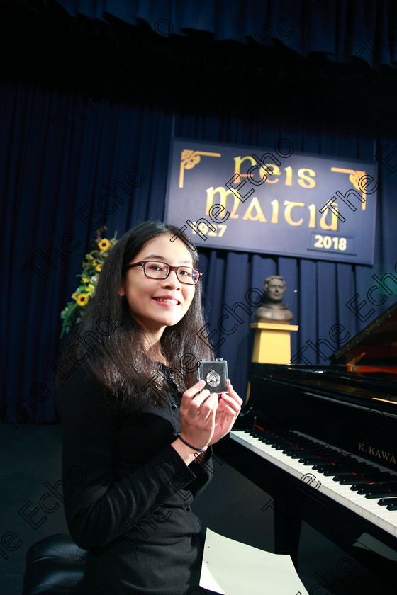 Feis03022018Sat27 
 27
2nd place, Silver Medallist, Megan Chan from Blackrock Instrumental Music: Class: 156: The Bernard Curtis Memorial Perpetual Cup Piano Sonata Feis Maiti 92nd Festival held in Fr. Matthew Hall. EEjob 02/02/2018 Picture: Gerard Bonus.