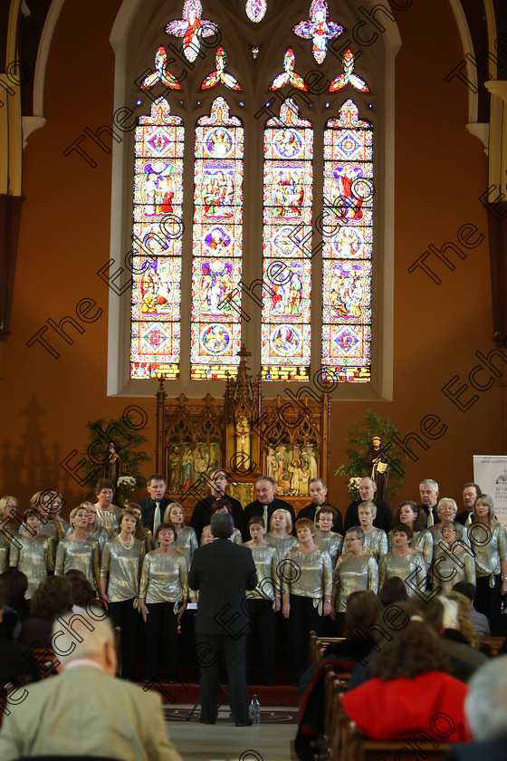 Feis04022018Sun38 
 33~38
Cor Mhagh Ealla conducted by John Casey 
 Holy Trinity Capuchin Church Adult Choirs Class: 76: The Wm. Egan Perpetual Cup Adult Sacred Choral Group or Choir Feis Maiti 92nd Festival held in Fr. Matthew Hall. EEjob 02/02/2018 Picture: Gerard Bonus.