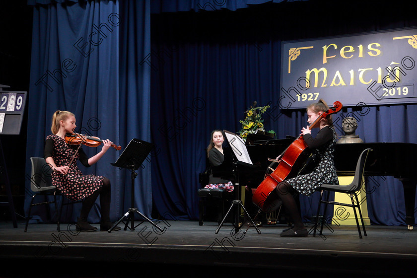 Feis10022019Sun33 
 33
The Kaelin Trio O; Ellen Crowley, Karla OHare & Eadaoin Cronin.

Class: 269: The Lane Perpetual Cup Chamber Music 18 Years and Under
Two Contrasting Pieces, not to exceed 12 minutes

Feis Maiti 93rd Festival held in Fr. Matthew Hall. EEjob 10/02/2019. Picture: Gerard Bonus