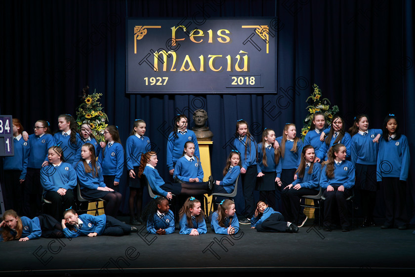 Feis21022018Wed30(1) 
 26~31
Marys Cobh 6th Class performing Transylvania Dreaming.
 Speech and Drama Classes: 485: Action Verse The OBrien Perpetual Cup5th Class and Class: 484: The Sri Lanka Festival Perpetual Trophy 6th Class, Feis Maiti 92nd Festival held in Fr. Mathew Hall. EEjob 21/02/2018 Picture: Gerard Bonus.