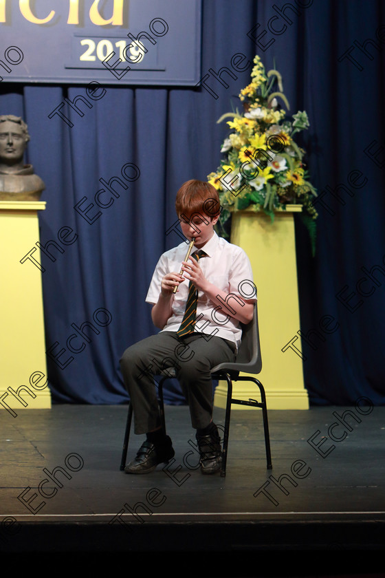 Feis04042019Thu19 
 19
Adam Armitage from The Lough playing the Tin Whistle.

Ceol agus Amhrnaocht Traidisinta

Feis Maiti 93rd Festival held in Fr. Mathew Hall. EEjob 04/04/2019. Picture: Gerard Bonus