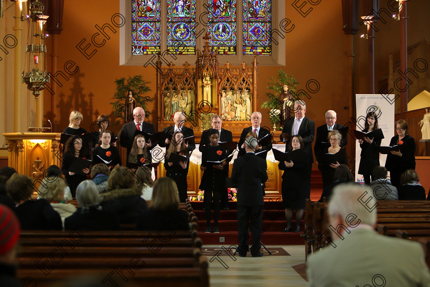 Feis04022018Sun85 
 85
Castlemartyr Choir conducted by Tons O Tuama.
 Class: 79: The Holy Trinity Perpetual Cup Chamber Choirs; Two Contrasting Songs Feis Maiti 92nd Festival held in Fr. Mathew Hall. EEjob 04/02/2018 Picture: Gerard Bonus.