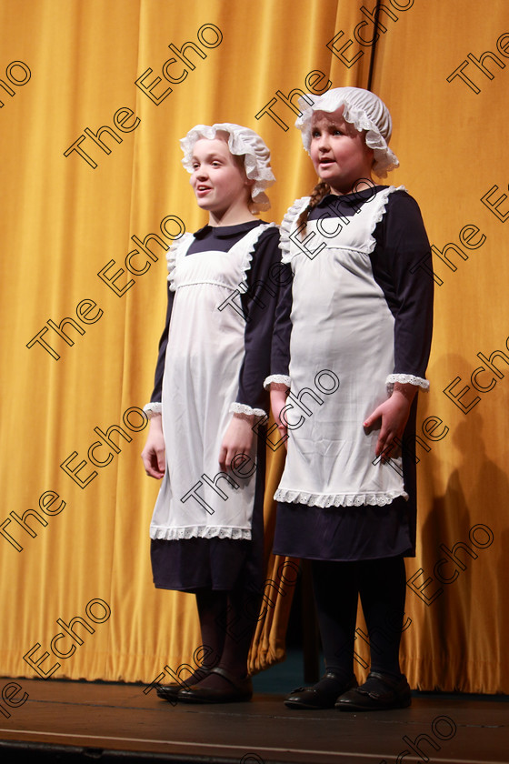 Feis22032019Fri17 
 17~19
Aisling Lombard and Ava Collins from Ballinhassig giving a Bronze Medal performance of Below The Stairs.

Class: 311: Dramatic Duo12 Years and Under Section 2 A Dramatic Scene not exceeding 8minutes.

Feis Maiti 93rd Festival held in Fr. Mathew Hall. EEjob 22/03/2019. Picture: Gerard Bonus.