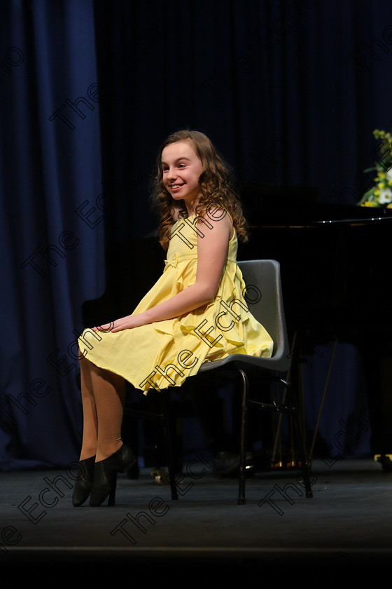 Feis28022018Wed14 
 14
Ava Ricken performing Another Day of Sunshine from La La Land.
 Class: 114: The Altrusa Club of Cork Perpetual Trophy Solo Action Song 10 Years and Under Section 1 Feis Maiti 92nd Festival held in Fr. Mathew Hall. EEjob 27/02/2018 Picture: Gerard Bonus.