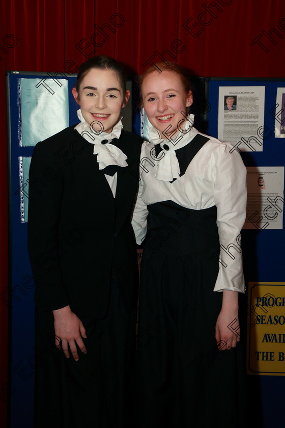 Feis08032018Thu42 
 42
Juliet Nyhan and Lara Nolan from Crosshaven and Aherla both performed Once Upon A Dream from Jekyll and Hyde.
 Singing and School Choirs Class: 24: The David OBrien and Frances Reilly Perpetual Trophy Musical Theatre 16 Years and Under Section 2 Feis Maiti 92nd Festival held in Fr. Mathew Hall. EEjob 06/03/2018 Picture: Gerard Bonus