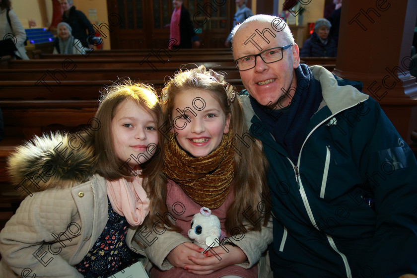 Feis04022018Sun12 
 12
Anna Lydia and Chris Scott supporting Sonatina Music.
 Holy Trinity Capuchin Church Adult Choirs Class: 76: The Wm. Egan Perpetual Cup Adult Sacred Choral Group or Choir Feis Maiti 92nd Festival held in Fr. Matthew Hall. EEjob 02/02/2018 Picture: Gerard Bonus.