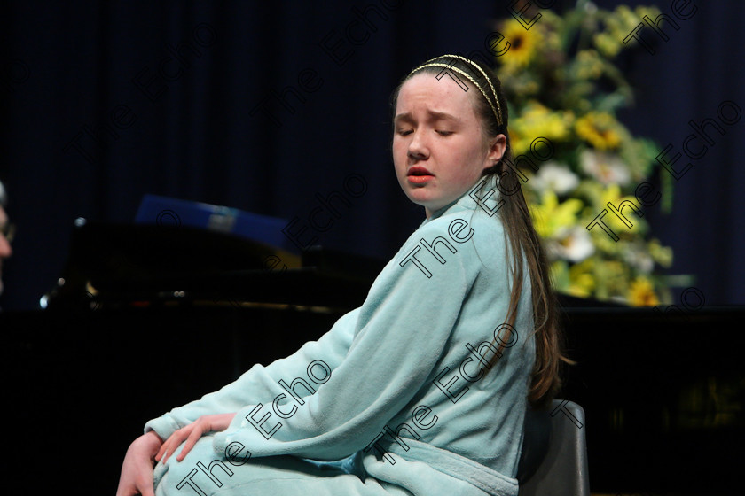 Feis08032018Thu01 
 1
Kate Tompkins performing Show Off from The Drowsy Chaperone .
 Singing and School Choirs Class: 112: The C.A.D.A. Perpetual Trophy Solo Action Song 14 Years and Under Section 2 Feis Maiti 92nd Festival held in Fr. Mathew Hall. EEjob 06/03/2018 Picture: Gerard Bonus.