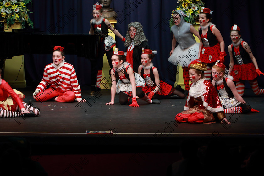 Feis12022019Tue49 
 49~53
CADA Performing Arts presenting Alice in the underworld.

Class: 102: The Juvenile Perpetual Cup Group Action Songs 13 Years and Under A programme not to exceed 10minutes.

Feis Maiti 93rd Festival held in Fr. Mathew Hall. EEjob 12/02/2019. Picture: Gerard Bonus