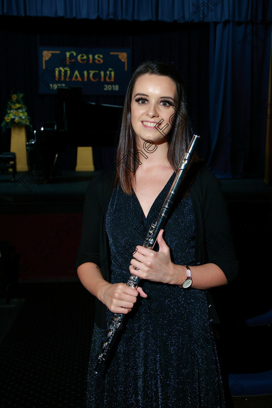 Feis07022018Wed43 
 43
Jennifer OSullivan from Mayfield performed on the Flute
 Instrumental Music Class: 211: The Crowley Perpetual Cup and Dulux Paints Bursary Bursary Value 100 Senior Woodwind Feis Maiti 92nd Festival held in Fr. Mathew Hall. EEjob 05/02/2018 Picture: Gerard Bonus.