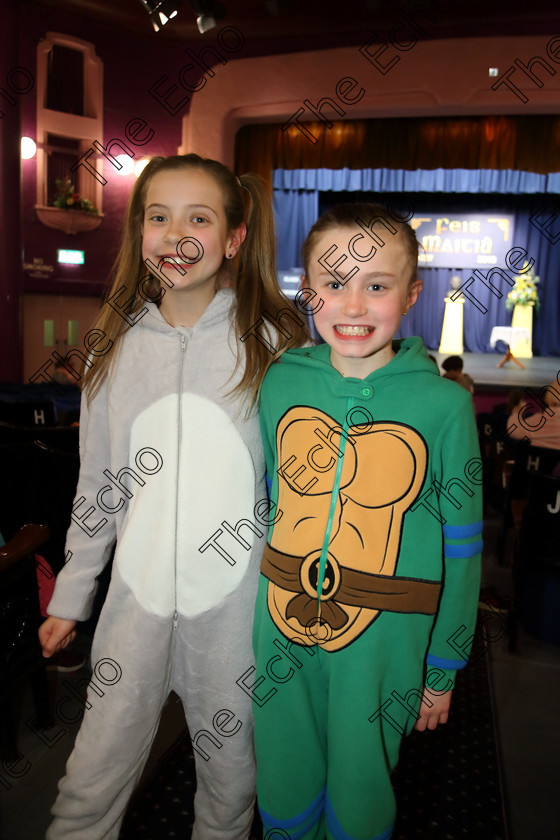 Feis26032019Tue37 
 37
Lily Urlich and Sarah Cashman from Douglas.

Class: 312: Dramatic Duo 10 Years and Under Section 1, A Duo Scene not exceeding 5minutes.

Feis Maiti 93rd Festival held in Fr. Mathew Hall. EEjob 26/03/2019. Picture: Gerard Bonus