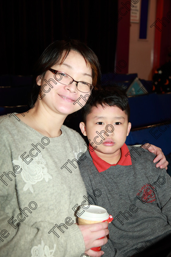 Feis05022019Tue08 
 8
Performer Ryan Li from Douglas with his mother Kelly Chen.

Class: 187: Piano Solo 9 Years and Under Confined Two contrasting pieces not exceeding 2 minutes.

Feis Maiti 93rd Festival held in Fr. Matthew Hall. EEjob 05/02/2019. Picture: Gerard Bonus