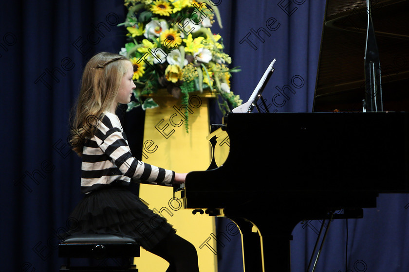 Feis29012018Mon13 
 13
Lucy Terhorst performing.

EEjob 29/01/2018 
Feis Maiti 92nd Festival held in Fr. Matthew Hall 
Picture: Gerard Bonus

Class: 165: Piano Solo 12 years and Under