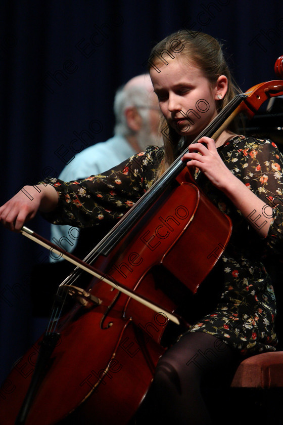 Feis30012018Tue37 
 37
Eadaoin Cronin giving a silver performance.
 EEjob 30/01/2018 
Feis Maiti 92nd Festival held in Fr. Matthew Hall 
Picture: Gerard Bonus

Instrumental Music. 
Class: 251: and 149 Violoncello Solo 10 years and 14 and under.