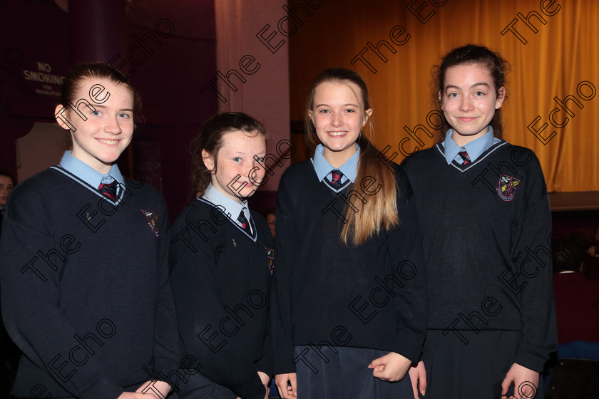 Feis12042018Thu32 
 32
Heather Knowles, Kelly Reidy, Niamh Barrett and Mairead OGorman Scoil Aiseiri Chrost Junior Choir Coaches.

Singing Class: 84: The Sr. M. Benedicta Memorial Perpetual Cup Primary School Unison Choirs Section 1 Feis Maiti 92nd Festival held in Fr. Mathew Hall. EEjob 28/03/2018 Picture: Gerard Bonus